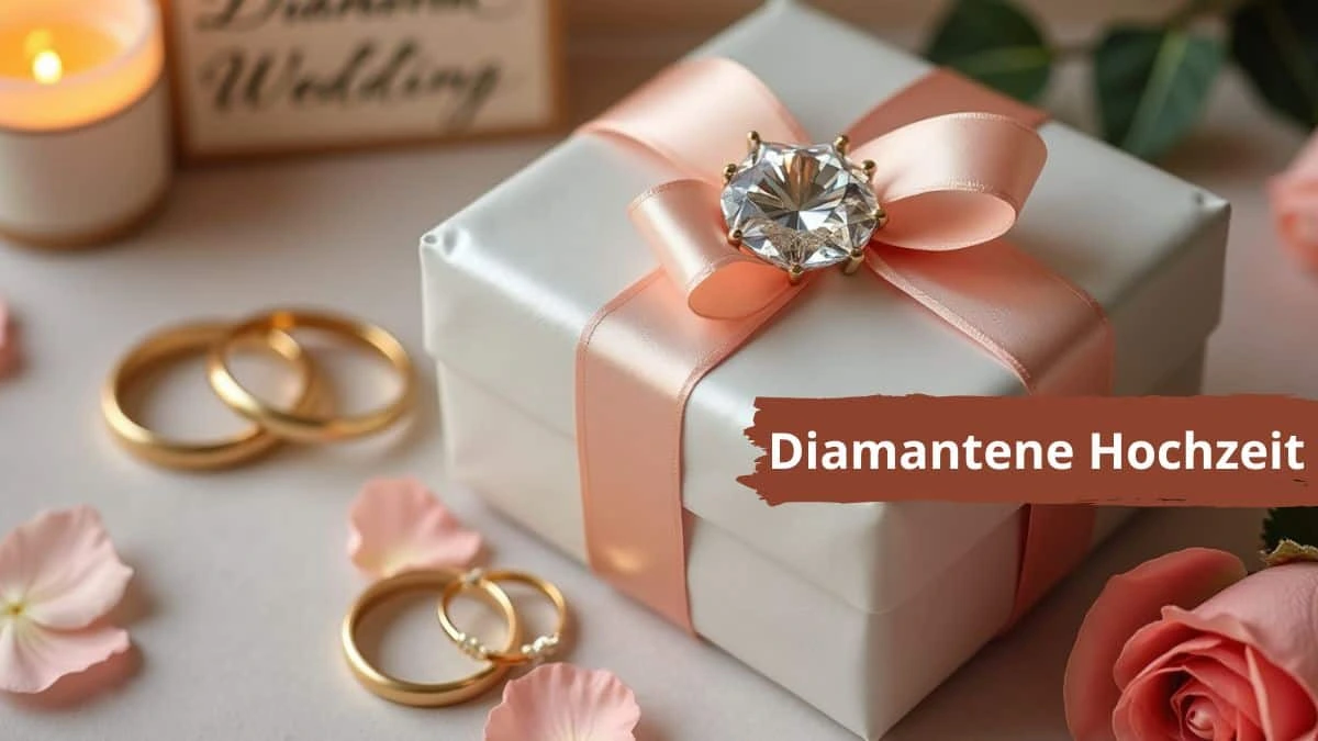 Diamantene Hochzeit: Geschenkideen und sprüche für ein unvergessliches Jubiläum