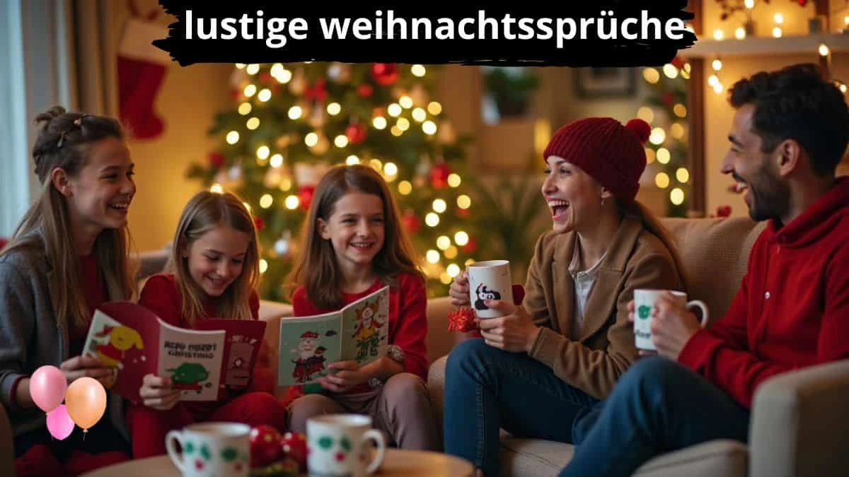 Lustige Weihnachtssprüche: Spaß für Groß und Klein